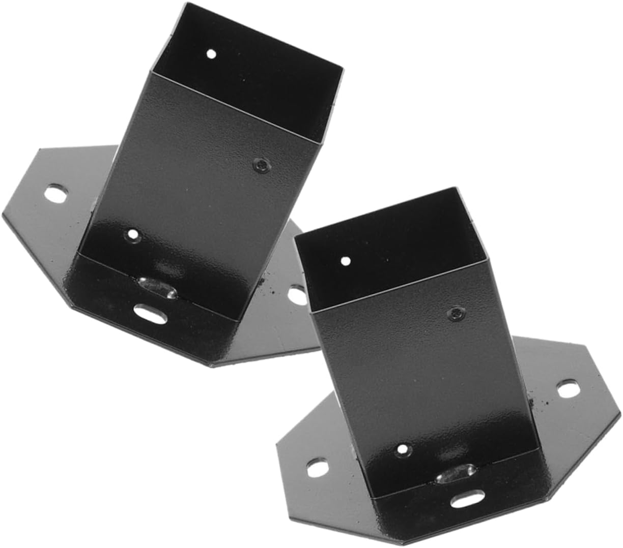 Deck Post Base Mailbox Support Bases Metal Post Protectors for Mailbox