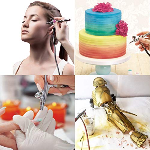 Airbrush Makeup Kit Pinkiou Air Brush Art Of Air Professional Airbrush Cosmetic Makeup System Rechargeable Moisturizing Atomizer Set Portable Face Mist Sprayer Nebulizer Handhold #TOP3