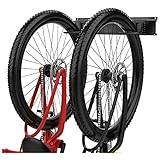 TORACK Bike Storage Rack, 2 Bike Hooks for Garage, Wall Mount Garage Organizer and Storage System, V