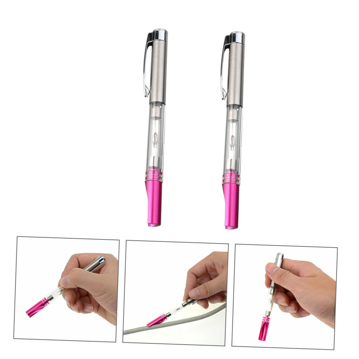 Ciieeo 2pcs Car Ignition Test Pen Spark Plug Indicator Electrical Tester Tool