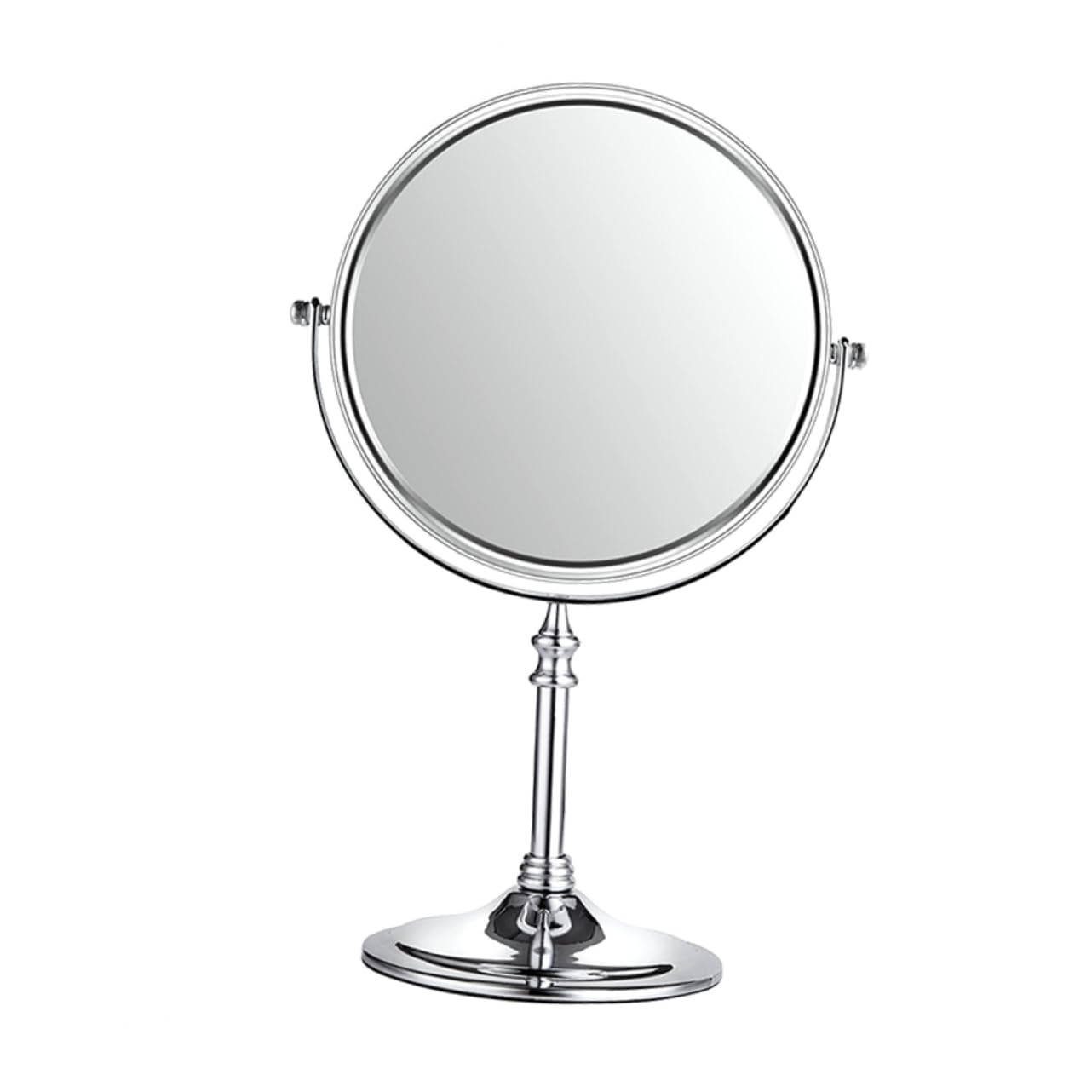 Miroir cosmétique sur pied rotatif pour votre routine salle de bain