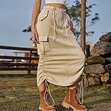 Zoom IMG-2 anboa minigonna cargo in denim Zoom IMG-2 anboa minigonna cargo in denim