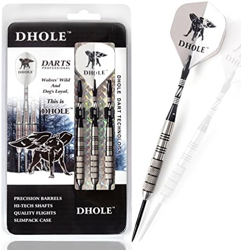DHOLE Steel Tip tungsten darts - 90% tungsten
