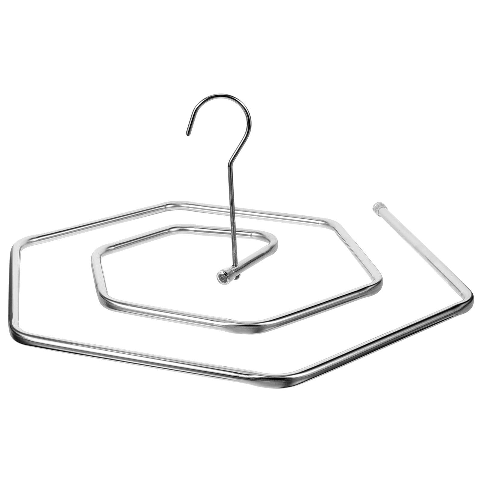 Perchero de espiral para colchas con ahorro de espacio interior