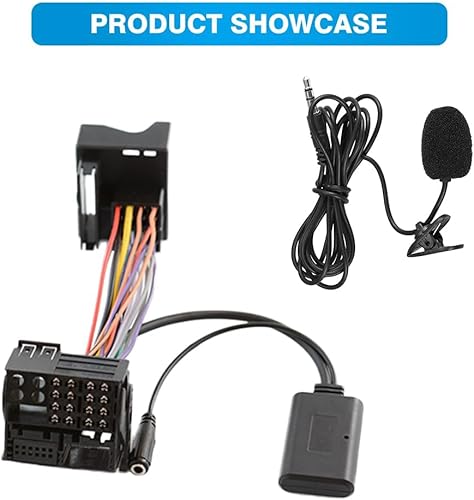 Miniatura 5 de Adaptador auxiliar de audio Bluetooth con micrófono, adaptador AUX de audio compatible con BMW Z4 E85 2003-2008, compatible con BMW Z4 E86