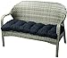 Poduszka na ogród, prostokąt Mata 2 Seat Garden Miękkie Grube Huśtawka Krzesło Do Salonu Patio Ogród Jadalnia Ławka Lounger Poduszka (130x50 CM)