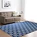 Produktbild LUYION Wohnzimmer Teppich Waschbar rutschfest Dauerhaft Jugendzimmer Teppichbeläge Kreativer europäischer Stil Schlafzimmer Sofa Stuhl Yoga Modern Dekoration Teppiche,A1,60X39inch