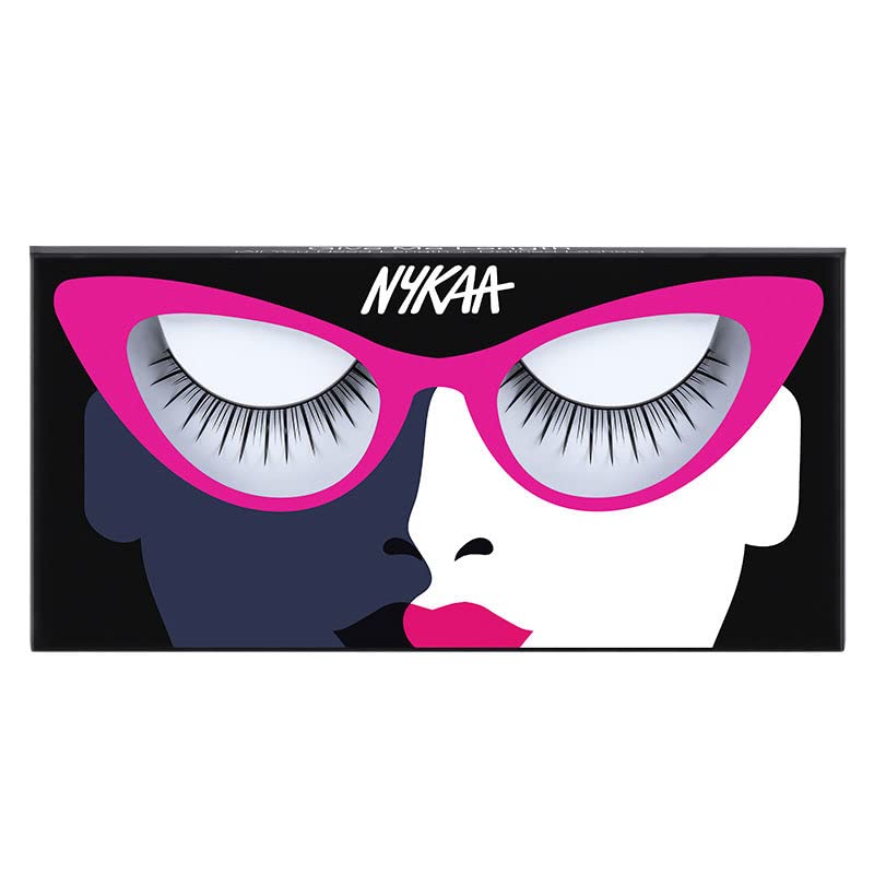 NykaaLash Talk False Eyelash for Ample Length and Defined Lashes (Give Me Length)