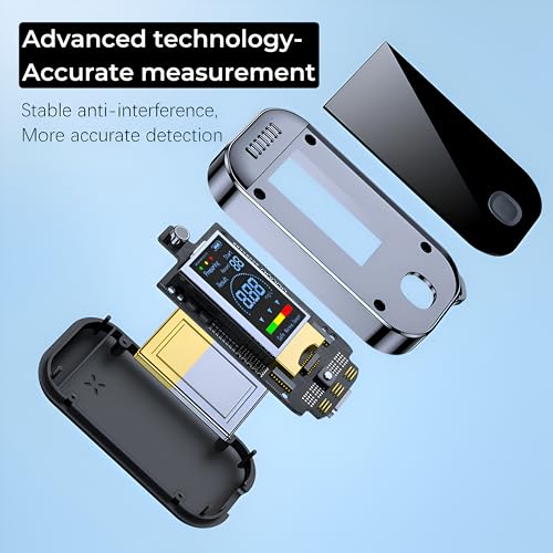 Image of Dewire Portable Digital Breathalyzer with 50 Test Memory, Non-Contact Testing, USB-C Charging, Professional Alcohol Breath Tester with HD Display - for Personal & Professional Use