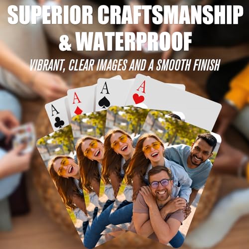 Baraja de cartas personalizada para póker miniatura 3