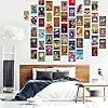 BDSHUNBF Vintage Rock Wall Collage Kit, Rock Band Posters for Room Aesthetic 90s, Retro Music Concert Album Wall Decor (4x6 inch), Art Posters for Dorm Wall Decor #5