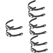 YARNOW 8 Pcs Roller Skate Strap Replacement Buckle Set Adjustable Skating Shoe Clasp Straps for Roller and Ice Skates Durable Sports Accessories
