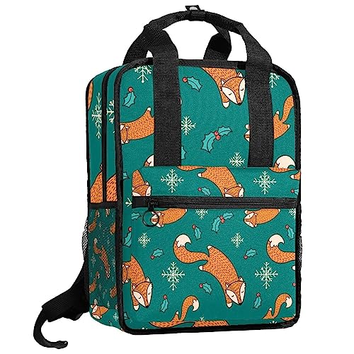 Sac à dos pour garçons motif renard multicolore 35cm
