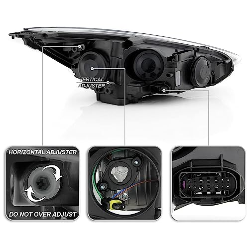 2015–2018 Ford Focus Headlights | OEM Halogen Replacement with Bulbs - Image 6