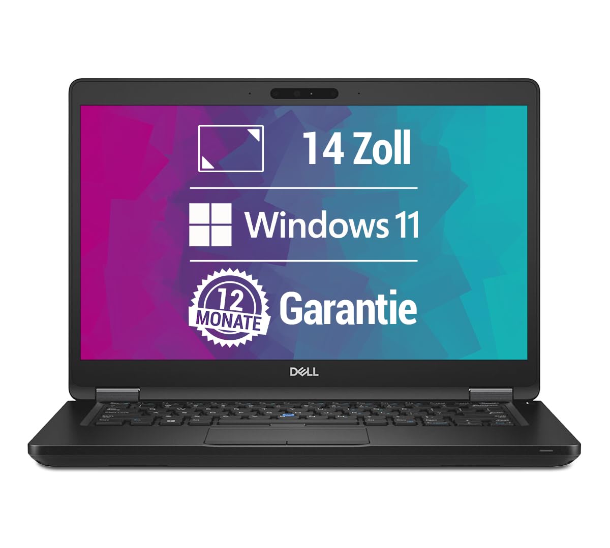 Dell Latitude 5490 - Ordenador portátil (14 pulgadas, Full HD, Intel Core i5-8350U@ hasta 3,6 GHz, 8 GB, 256 GB, SSD con Windows 11 Pro y software antivirus HDMI, incluye 12 meses de garantía