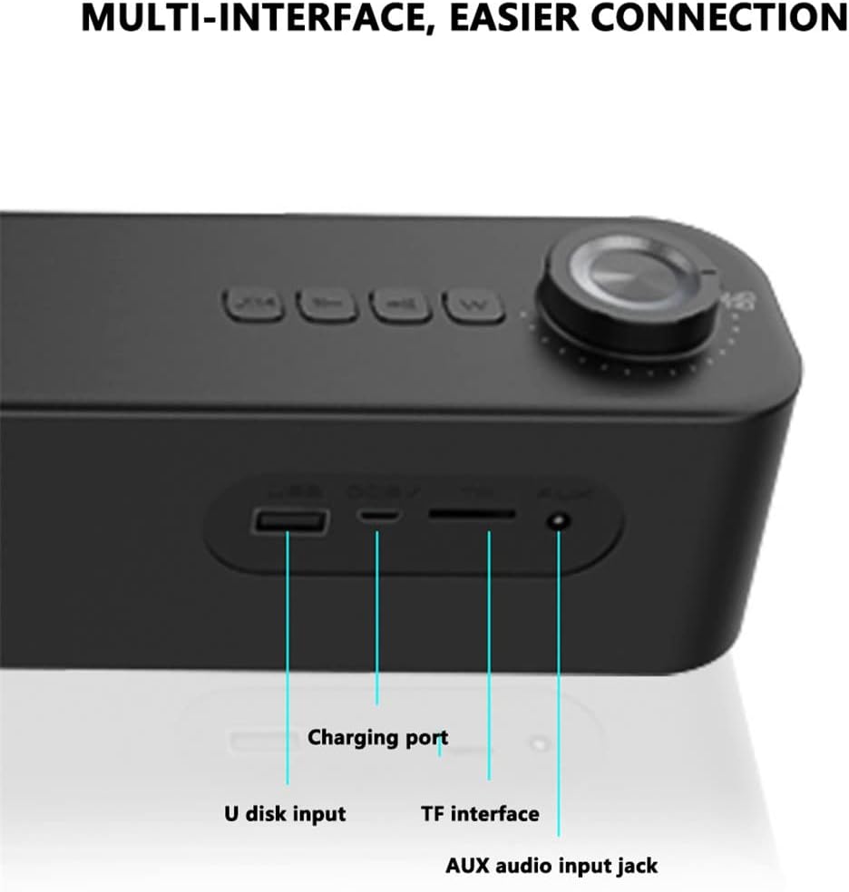 Computer Speakers Speaker Surround Sound Subwoofer for PC Laptop Wired Music Player Mini Soundbar