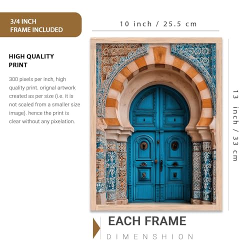 Image of kotart Traditional Indian Wall Art Painting for Living Room | Paintings Frame For Home Decoration | Framed Wall Painting for Home Room Bedroom Office Wall Decor Set of 3 (10X13 inch)
