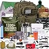 TacPreps 72-Hour Survival Kit | Emergency Bug Out Bag with First Aid, Water Filter, Food, Tools | 45L Tactical Backpack for Camping, Hiking, Outdoor Emergency Preparedness