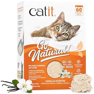 Catit Go Natural! Klumpende Katzenstreu Vanille 2x2,8kg