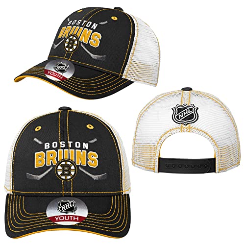 Gorra ajustable Boston Bruins para niños miniatura 4