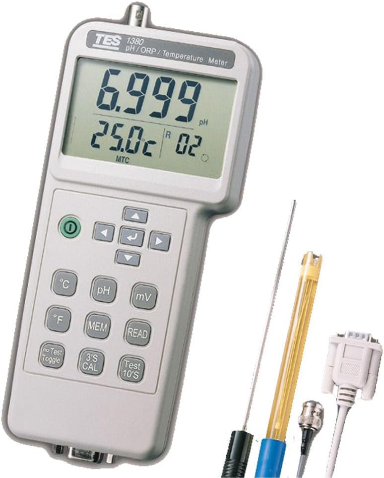 TES 1380K PH/ORP/Temperature Meter
