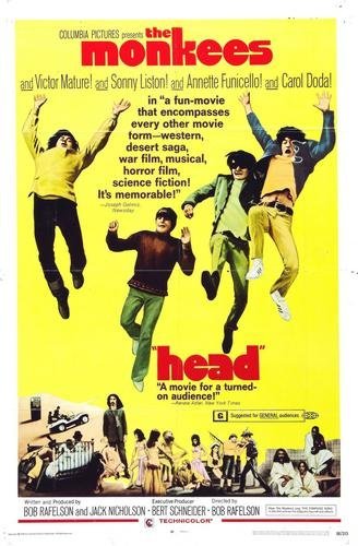 Amazon.com: Head Poster #02 The Monkees 24x36in: Prints: Posters