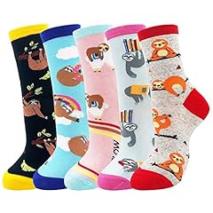 01-sloth Socks-5 Pairs