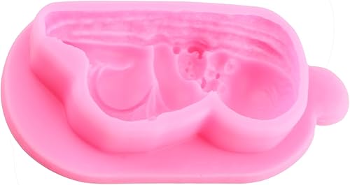 Miniatura 6 de Moldes de silicona para bebés 3D, molde de fondant para bebé, para decoración de tartas, decoración de cupcakes, caramelo y goma de mascar de