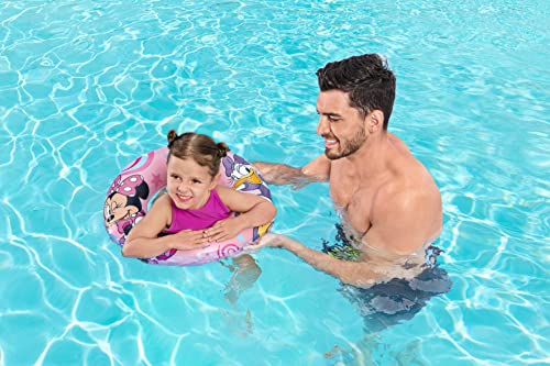 Bestway Disney Junior Schwimmring Minnie Mouse Ø 56 cm, Pink