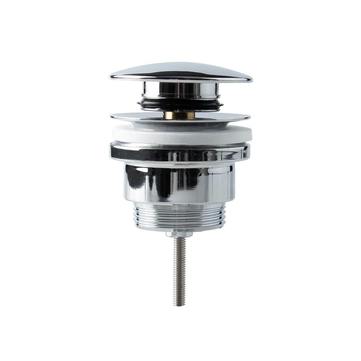Valve d'arrêt universelle Click-CLACK 46984 évacuation eau lavabo vasque bidet