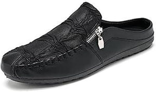 Men'S Shoes - Sleek  s Slip On Summer Casual Shoes With Breathable Upper Non SlipOutsole Easy On And Off Backless Mule For Everyday Comfort And Lightweight Wear