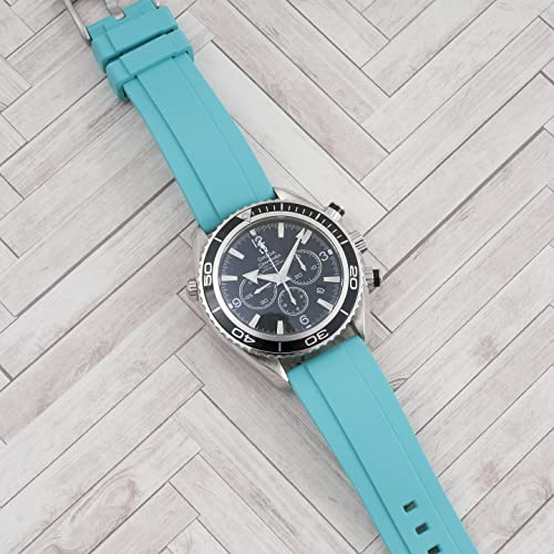 Image of StrapHabit Quick Release Rubber Watch Strap Band FKM 20mm 22mm 24mm