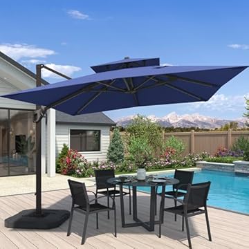 best cantilever umbrella with wheeled base