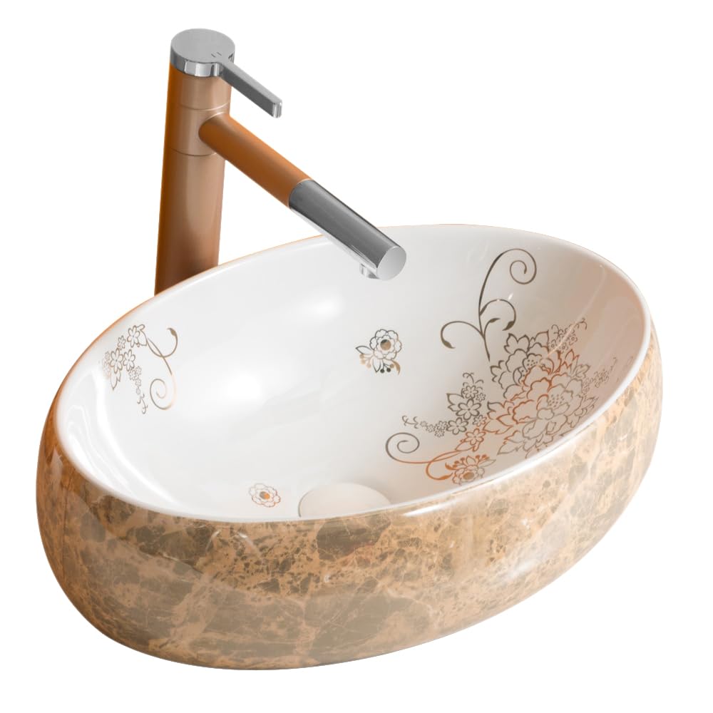 台の上の鉢 アメリカ 洗面器 陶磁器 芸術 台の上の鉢 アメリカ