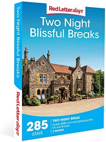 Red Letter Days Two Night Blissful Breaks Gift Voucher  285 charming UK luxury breaks