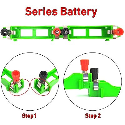 EUDAX DIY Physics Experiment Model Kit Electromagnetic Materials Electromagnet and Basic Electricity Discovery Circuit for School Lab Creative Educational Science Projects Teaching Equipment
