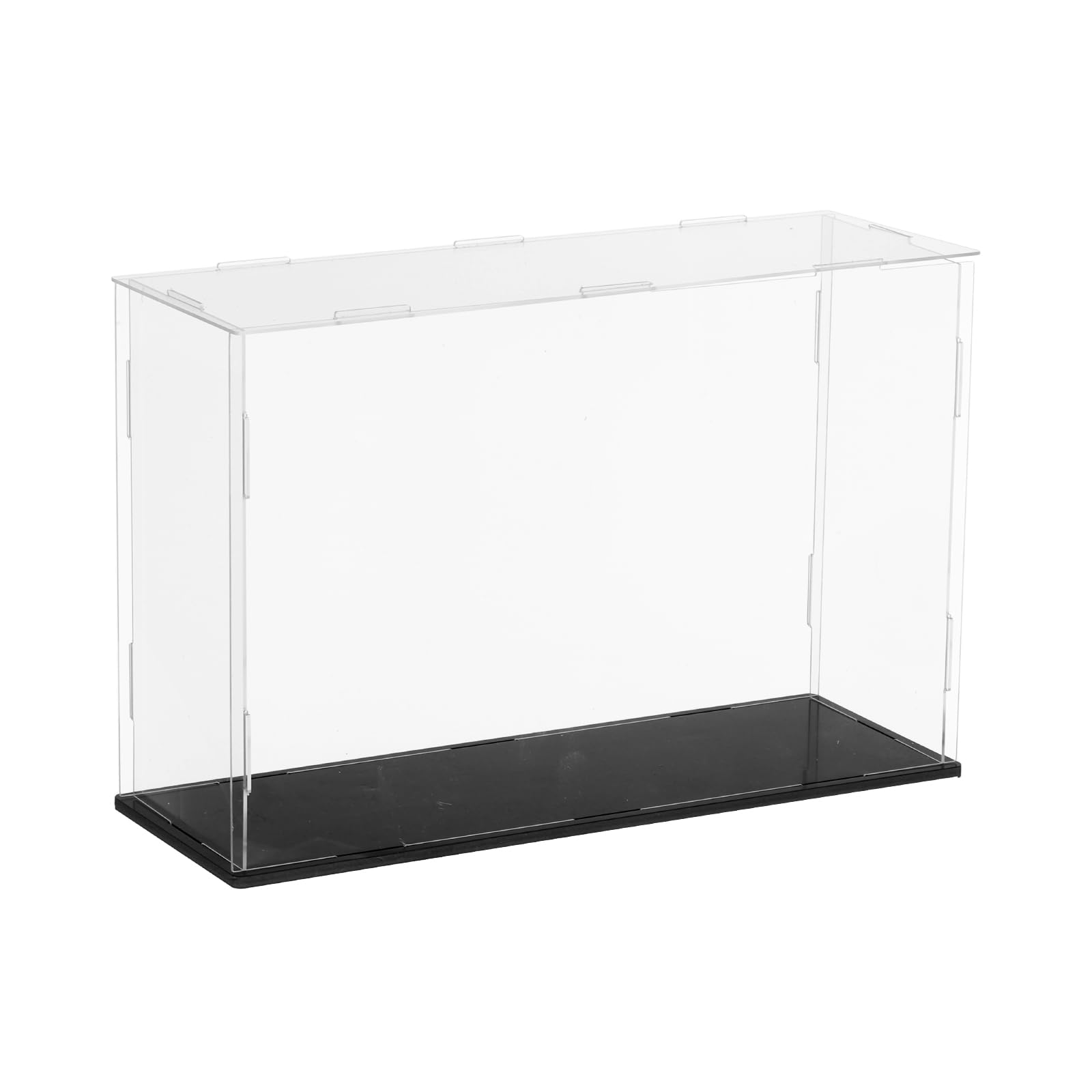 Amazon.com: uxcell Acrylic Clear Display Case for Collectibles Self ...