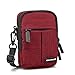 Produktbild Cullmann Malaga Kompakt "200" Kameratasche für Kompaktkamera, 7 x 10 x 3 cm Rot