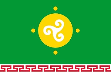 XL Flag Ust-Orda Buryat Autonomous Okrug 07-1997 | 4x6ft