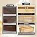 Txcucc Solid wood Cable Management Box，- Cable Organizer Box and Power Strip Box for Electrical Cord Management - Under Desk Cord Organizer for TV Wires Computer Router & Power Strip