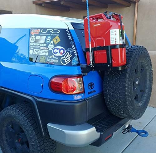 FJクルーザージェリ缶ホルダーポリ製ジェリ缶付き