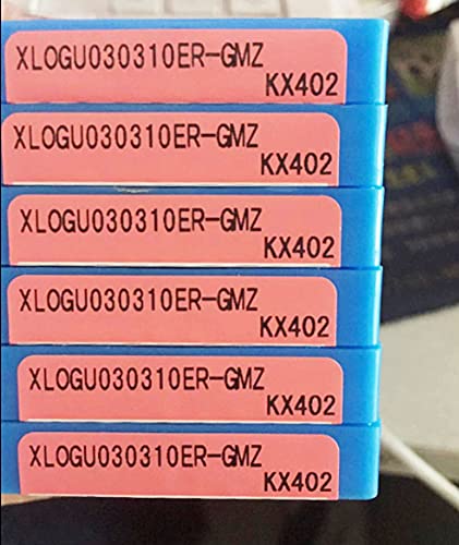 XLOGU030310ER-GMZ KX402,60pcs/lot Double-Sided Fast Feed milling Insert