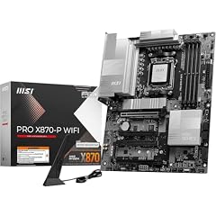MSI Pro X870-P WiFi scheda madre, ATX - per processori AMD Ryzen serie 9000/8000/7000, socket AM5, VRM SPS 60A, DDR5 Memory Boost fino a 8200+ MT/s (OC), PCIe 5.0 x16 e 4.0 x16, slot M.2 Gen5, Wi-Fi 7