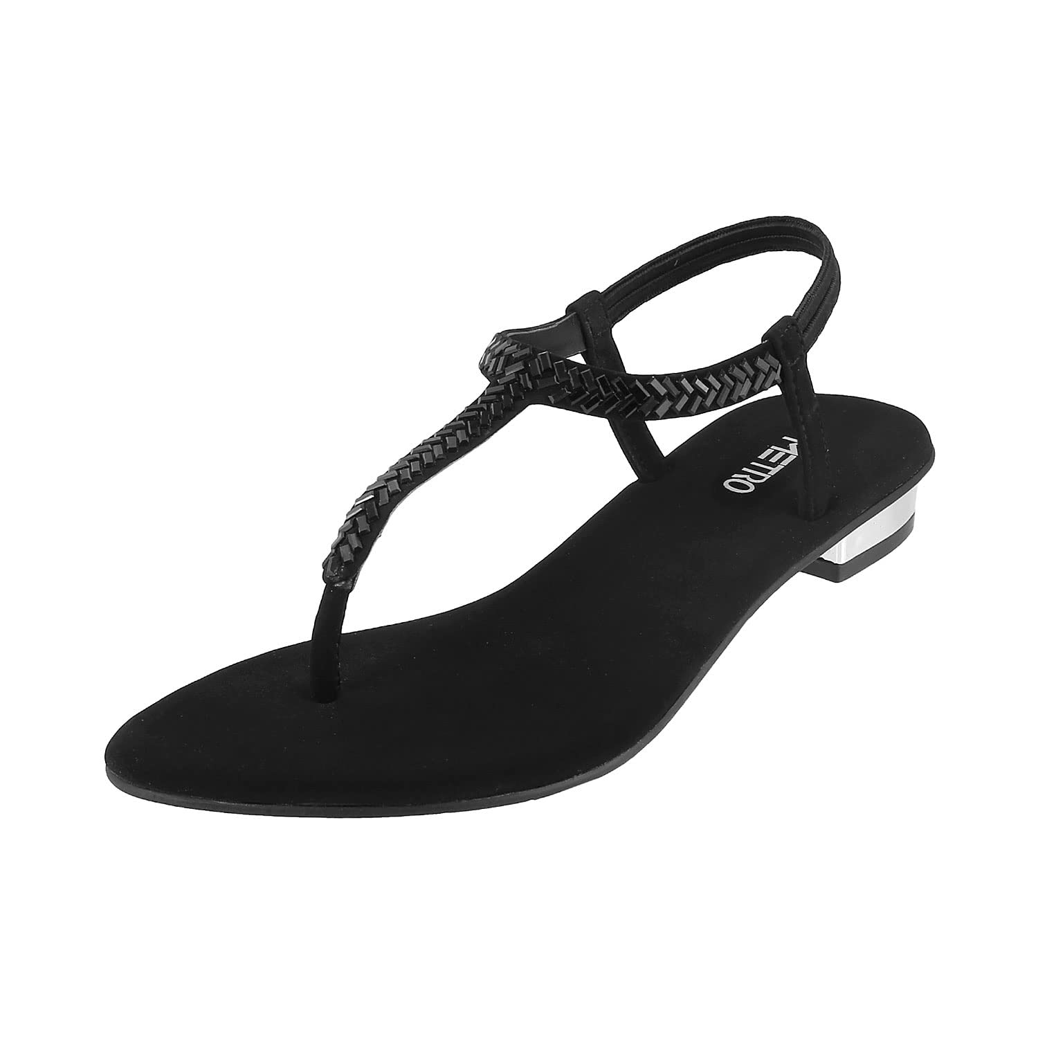 METRO Women BLACK Synthetic Sandals (SIZE EURO36/UK3) 35-3128-11-36-BLACK (B084TJNV67) Amazon Price History, Amazon Price Tracker