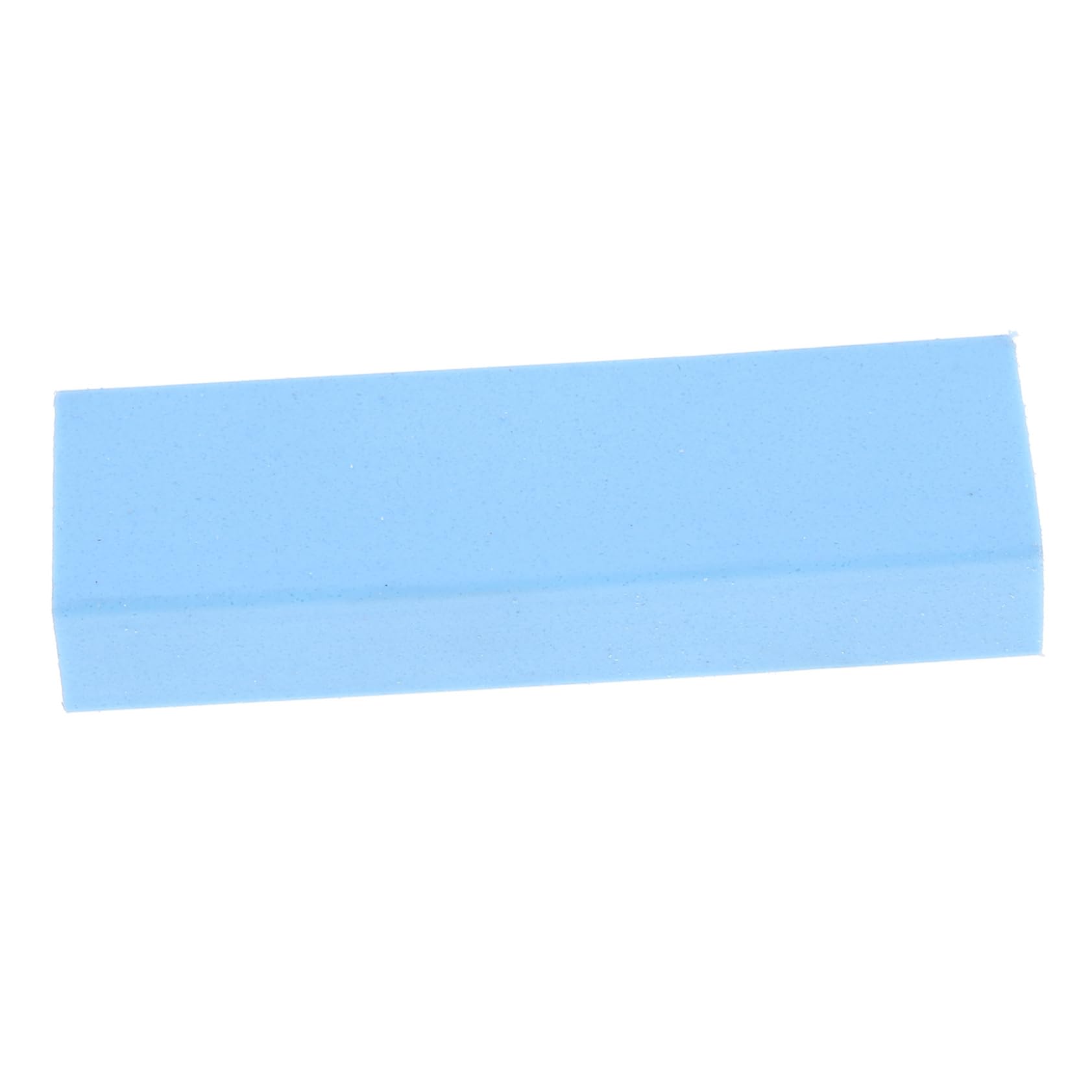 GRIRIW Stone Cleaning Block Blue Rubber Abrasive Eraser for Stubborn Limescale Hard Water Rings and Stains Kitchen and Bathroom Fixtures Compact Design