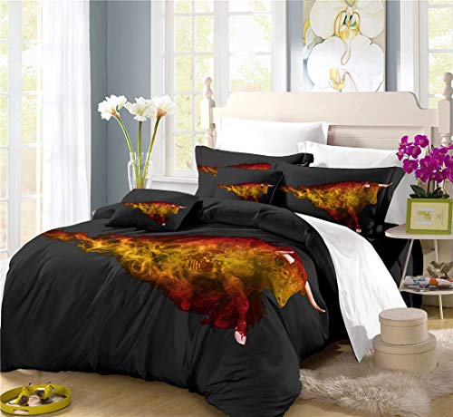 REALIN Fundas Nórdicas España Banderas Juego De Ropa De Cama Fútbol Americano...
