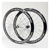 Felge: Doppelschichtige Felge aus hochwertiger Aluminiumlegierung, Innenbreite 13,85 mm/15,5 mm, Außenbreite 19,5 mm/21,3 mm, Höhe 40 mm/50 mm, for 23C 25C 28C-Reifen, Drahtreifen, Presta-Ventil.