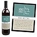 Big Dot of Happiness - Mommy's First Milestones - Gift For Women - Wine Bottle Label Stickers - Set of 4