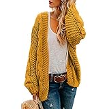 Design: Langarm, einfarbig, Grobstrick, oversized. In einfachem Modedesign ist es ein Muss für diese Saison.