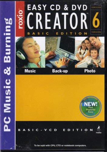 Roxio Easy CD &amp; DVD Creator Version 6 - Basic Edition